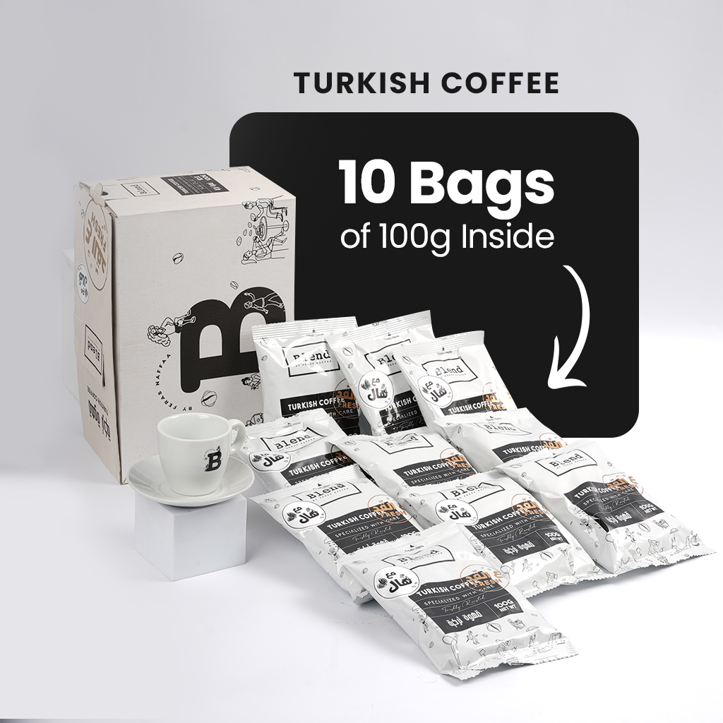 Turkish Coffee - 10x100gr  (One free Spoon Clip with every 100gram box)