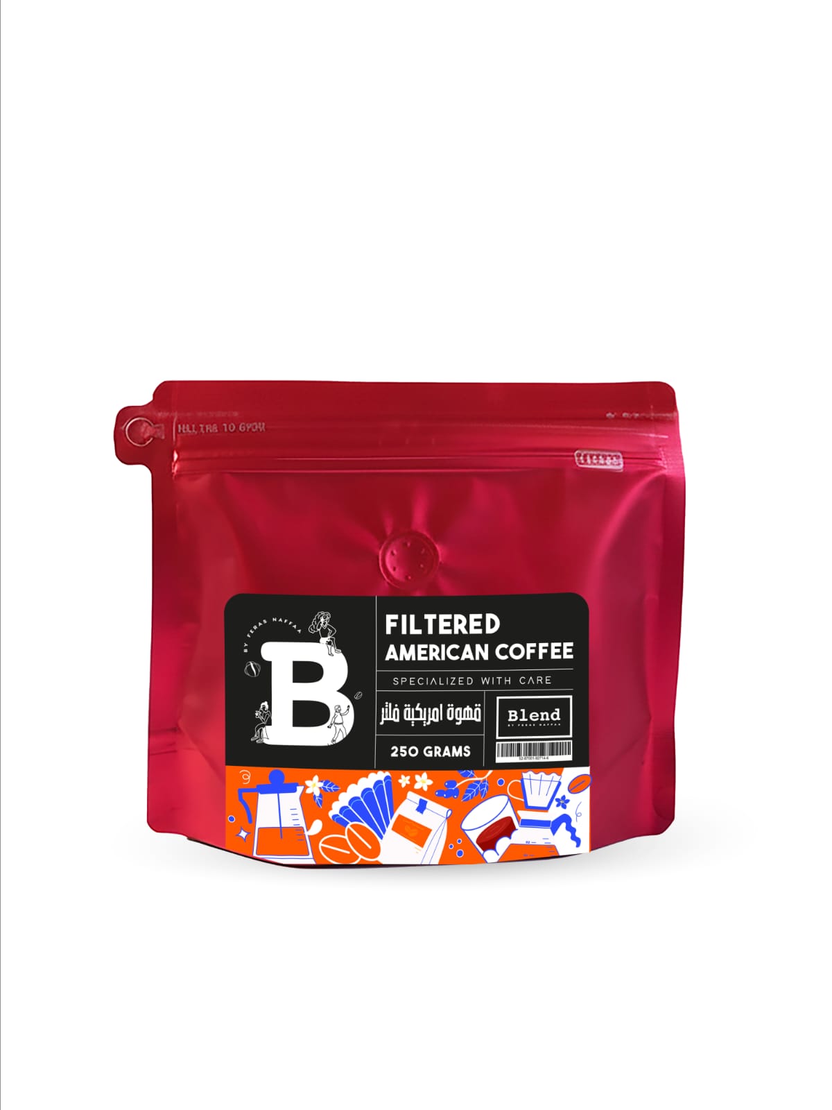 Filtered American Coffee Beans 250g